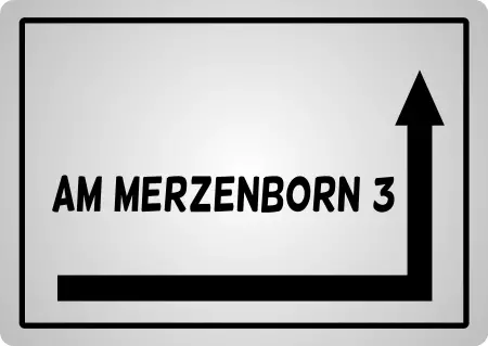 Wegweiser Am Merzenborn 3 Bild