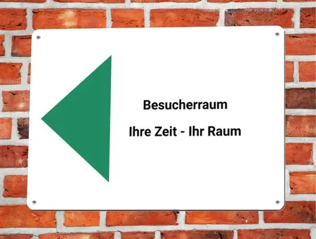 Wegweiser Besucherraum Bild
