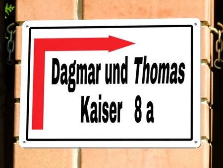 Wegweiser Dagmar und Thomas Bild