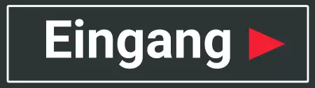 Wegweiser Eingang Rechts Bild