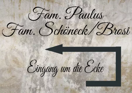  Wegweiser Fam. Paulus Bild