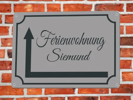 Wegweiser Ferienwohnung Siemund Bild