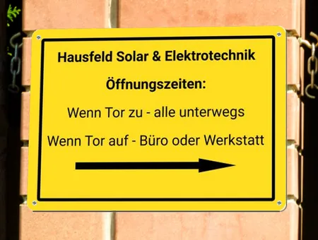 Wegweiser Hausfeld Solar Bild