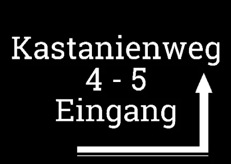 Wegweiser Kastanienweg 4-5 Eingang Bild
