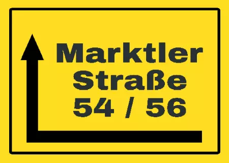 Wegweiser Marktler Straße 54 / 56 Bild