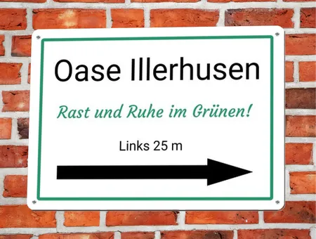 Wegweiser Oase Illerhusen Bild