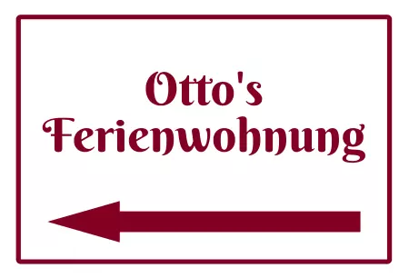 Wegweiser Otto´s Ferienwohnung Bild