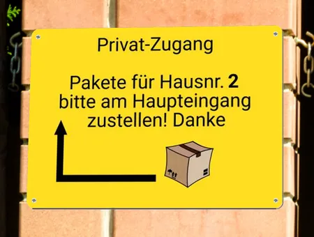 Wegweiser Privaz Zugang Bild