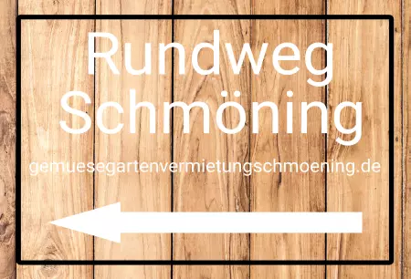 Wegweiser Rundweg Schmöning Bild