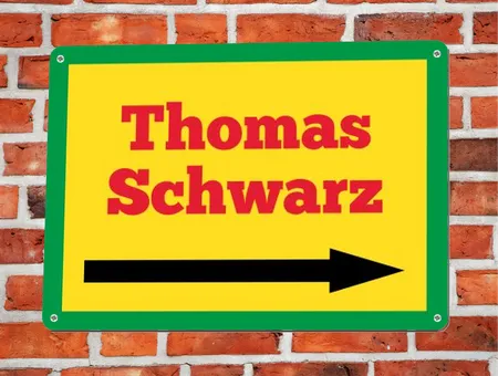 Wegweiser Thomas Schwarz Bild